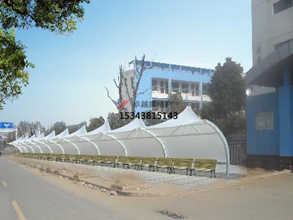淮南膜結(jié)構(gòu)雨棚工程設計施工案例 　　